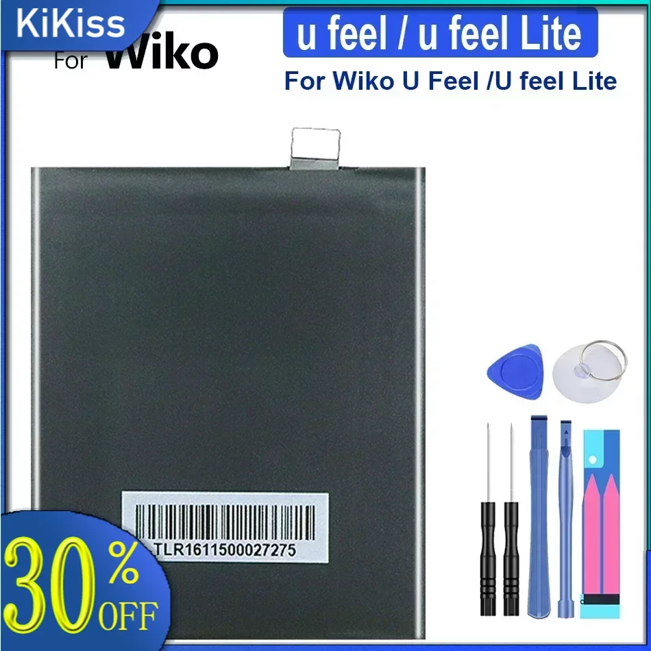

Replacement Cell Phone Battery For Wiko U Feel Lite, TLR16F02, 2500mAh