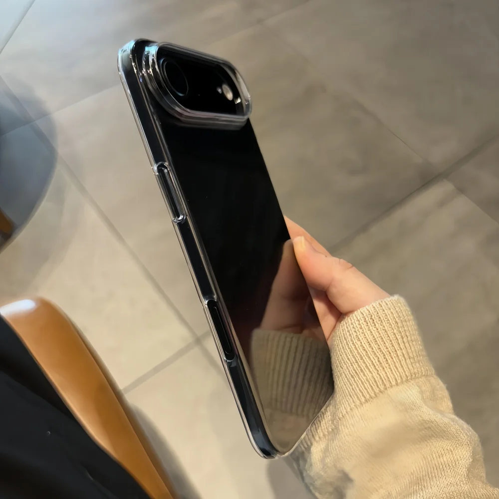 Plain Color HD Transparent Case For iPhone 17.