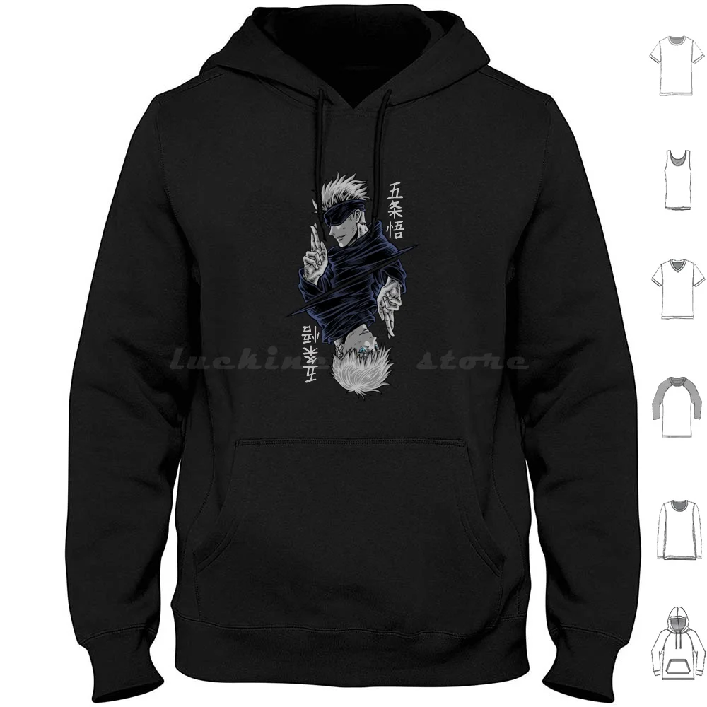 

Gojo Satoru Jujutsu Gift For Fans , For Men And Women , Family Day , Halloween Day , Thanksgiving , Christmas Day T Shirt Men