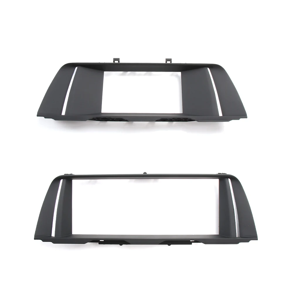 BMW 5 시리즈 F10 F18 ID4 페인티드 피아노 블랙 라디오 프레임 LCD 디스플레이 화면 장식 프레임 10.25인치 6.5인치 디스플레이