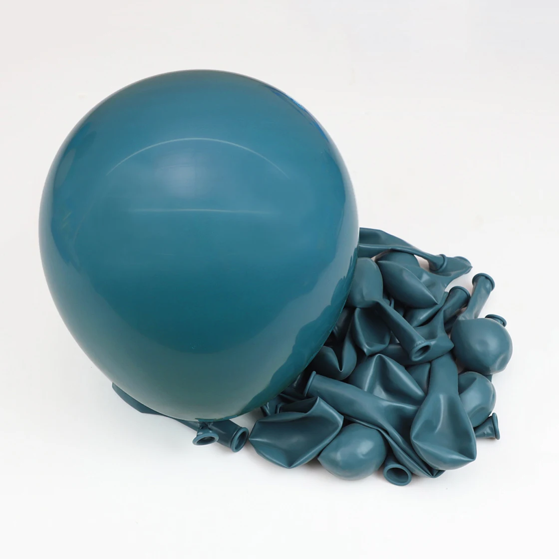 Elegant Dusty Blue Balloons for Birthday and Baby Shower Decor