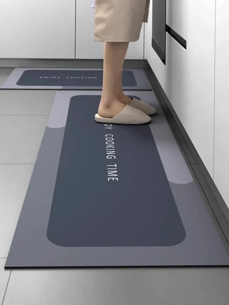 Kitchen Floor Mat Waterproof Oil-proof for Home non slip mat anti slip doormat
