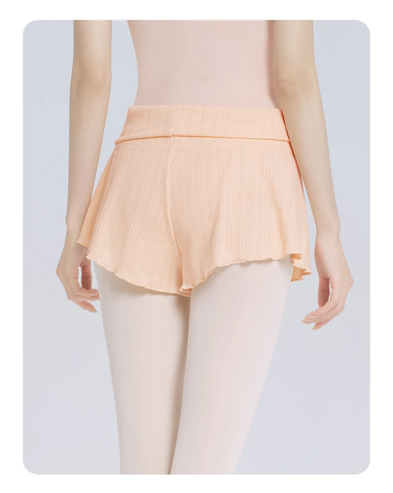 Breite Lounge-Hose für Teenager-Mädchen, gerüschte Beinöffnung, Jogginghose für Damen, Ballett, sportlich, Yoga, Tanz, Fitnessstudio, verstellbare Taillen-Shorts – Detail 5