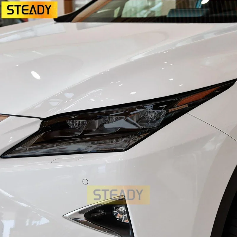 

Car Headlight Protective Film Front Light Smoked Black TPU Sticker For Lexus ES NX CT GS IS LC LS RX LX570 RC UX GX Accessories