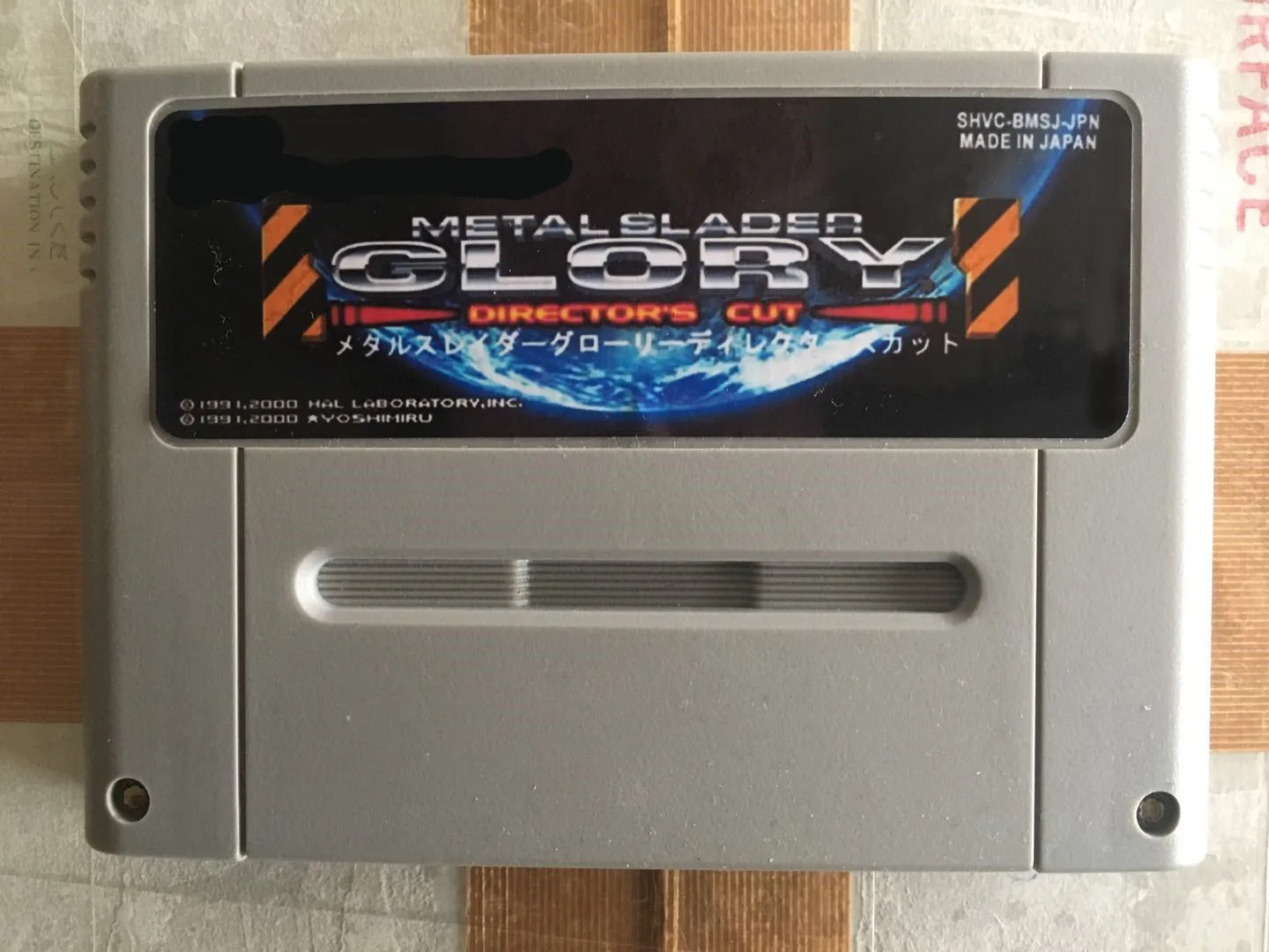 16Bit Game ** METALSLADER GLORY - DIRECTOR'S CUT ( Japan NTSC Version!! )