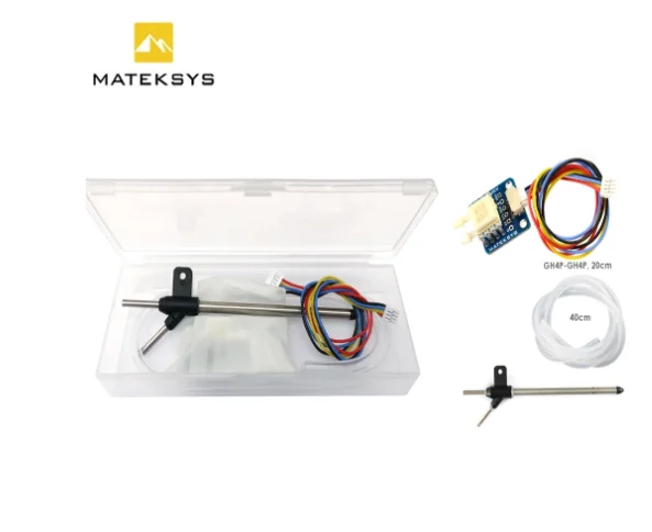 Matek Aspd-4525 Digitale Velocità Del Sensore Di 4 ~ 6V Dc Per F405-Wing F411-Wing F722-Wing Controllori Di Volo Rc Fpv Da Corsa Drone