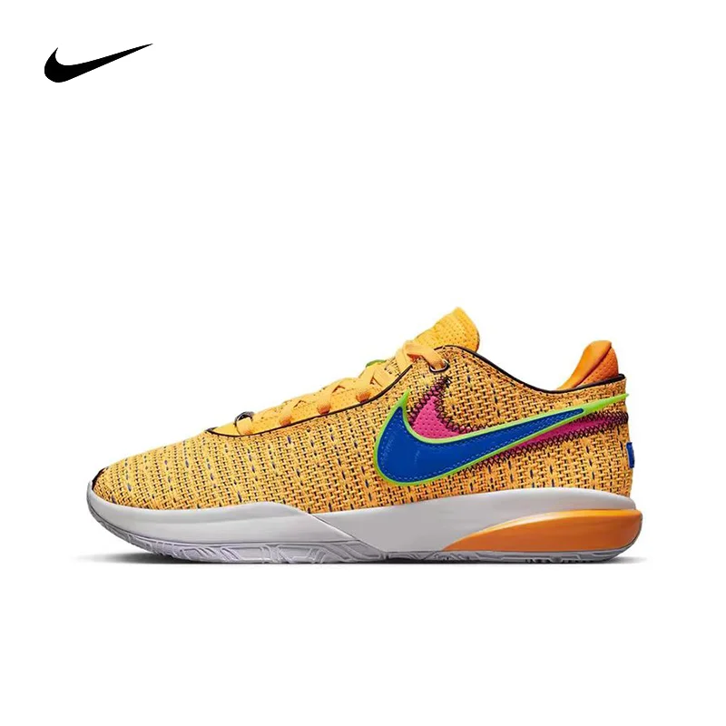 thumbnail image 1 of Zapatillas de baloncesto Nike Lebron 20 Air Zoom prácticas, de corte bajo, envolventes, duraderas y con absorción de impactos para hombres y mujeres, 1 of 5