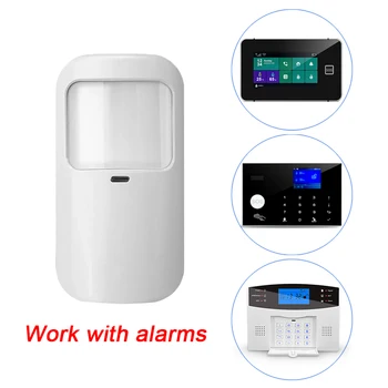 Wireless 433MHz Infrared Sensor Human Motion Detector For Smart Home Security Alarm System Home Anti-theft Equipment 1