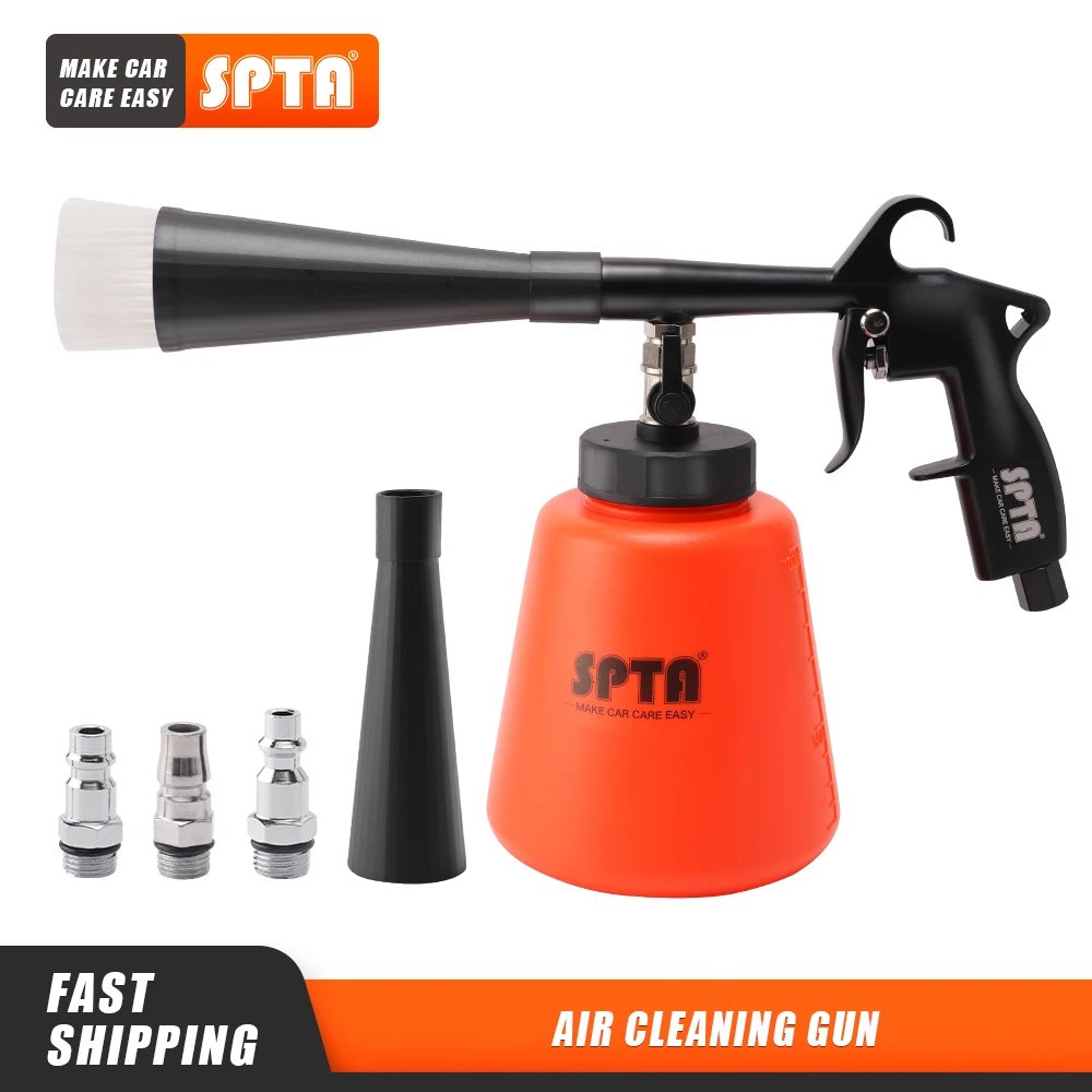 

SPTA Car Interior Cleaning Foam Gun Car Tornado Cleaning Washing Spray Gun High Pressure Washer For Easy Deep Cleaning Tools