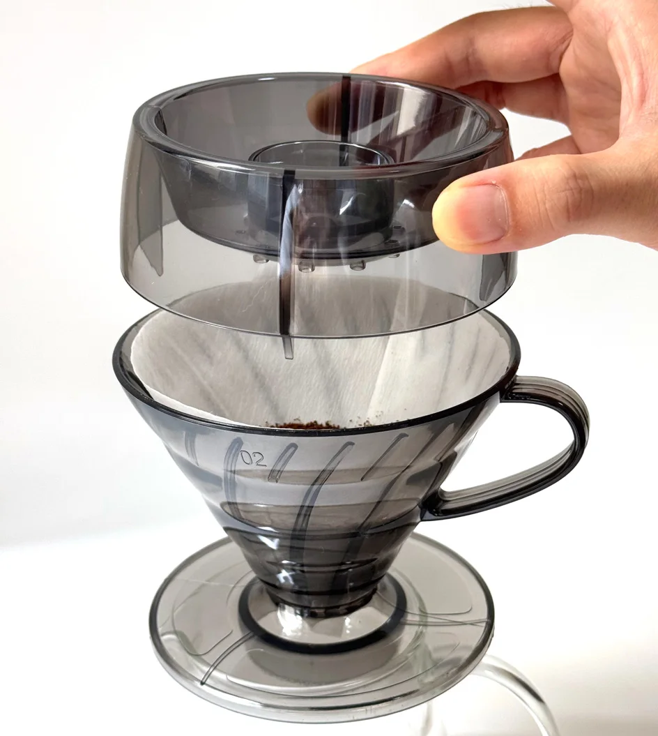 مُرشِّح قهوة V02 اليدوي: استمتع بقهوة صافية ولذيذة...