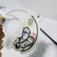 Shaker Key Holder Kawaii Keychain Hanger Cute Anime Kids Toys Creative Funny Student Schoolbag Cartoon Pendant Accessories 2