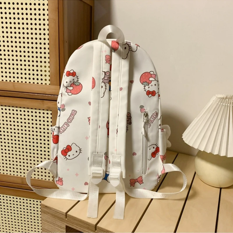 New Hello Kitty studentbackpack fashion trend fashionable middle and high school students cute large capacity schoolbag forwomen