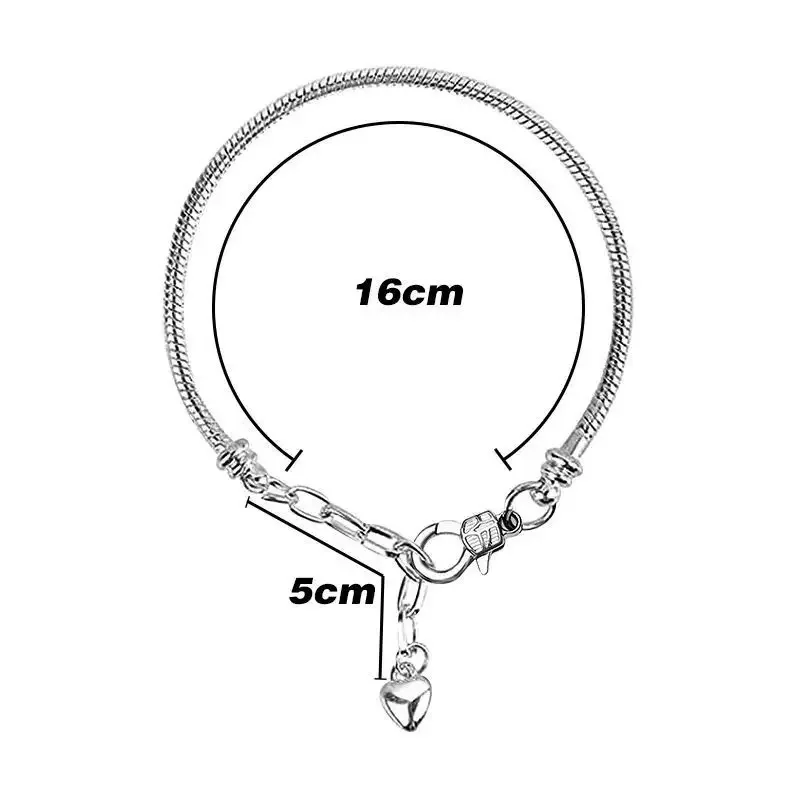 Charm Bracelet 925 Sterling Silver Adjustable 2026 Trending Red Monster Flower
