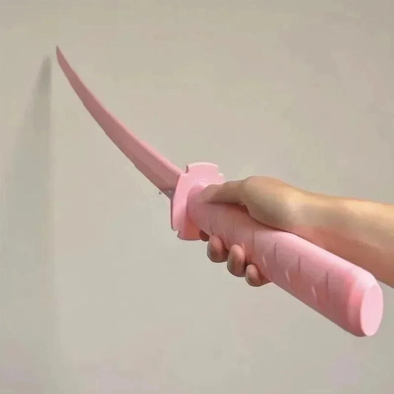 3D kids Gravity Knife Katana Stretchable Cos Decompression Creative Retractable Toy 3D Printing Gravity Sword Gifts For Friend 4