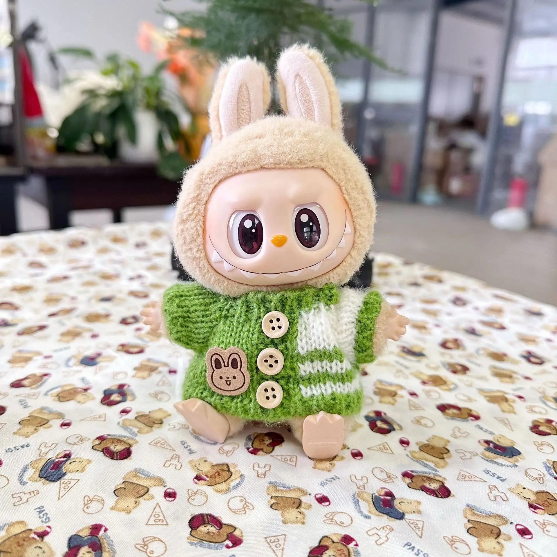 Labubu Cute Mini Plush Doll'S Clothes