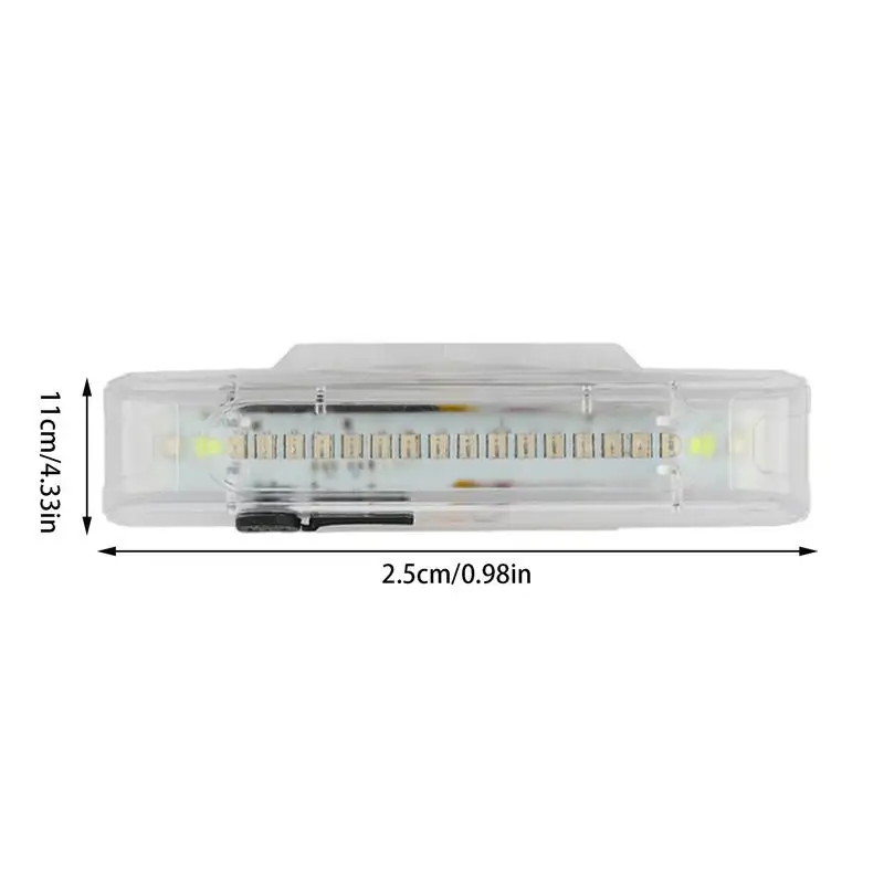 Strobe Lights For Trucks Solar LED Tail Warning Lights Waterproof Safety Lights USB Rechargeable Flash Lights Vehicle Strobe