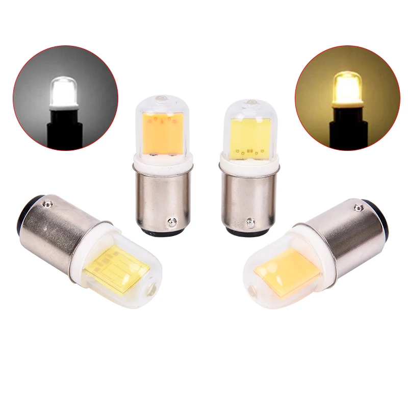 

BA15D LED Light Bulb 5W 110V 220V AC COB LED Lamp for Chandelier Sewing Machine