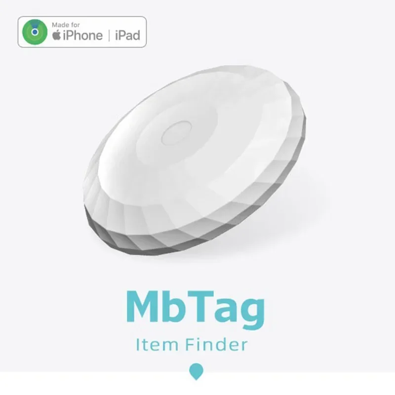 Mb Tag GPS Tracker MFI Certification Anti Lose Reminder Device Key Wallet Car Smart Air Tag Works With Apple Find My IOS System