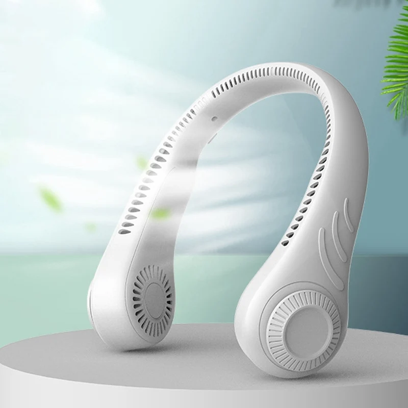Portable Air Conditioner Neck Fan Bladeless Electric Fan Camping Air  Conditioning Fan 4000mah Rechargeable Sport Ventilador Usb - AliExpress