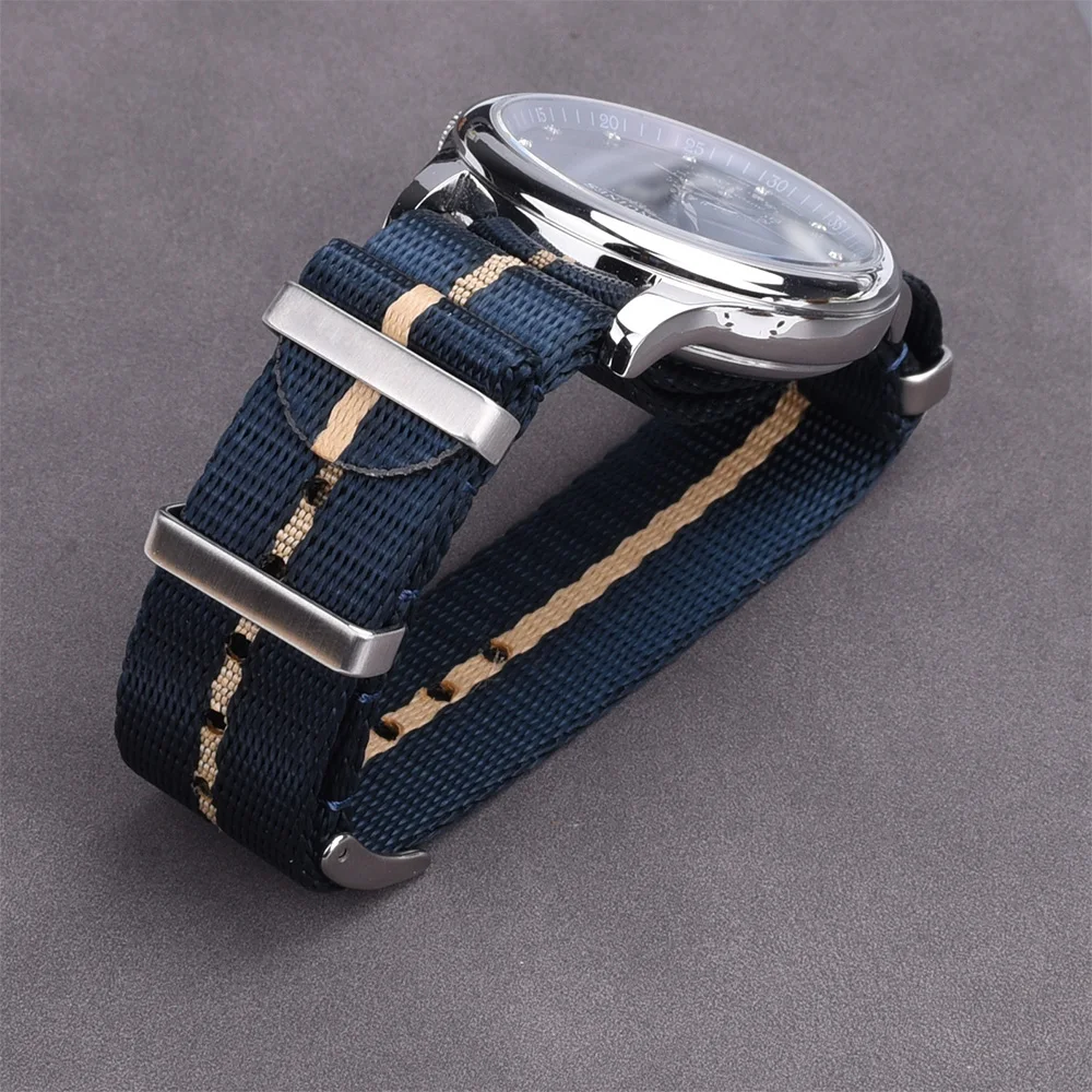 Heavy Duty Military Nylon Watch Strap - Rugged Army Sport Band