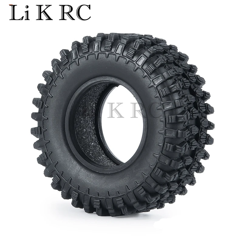 

BOYRC SCX24 4PCS 1.0" Soft Rubber All Terrain Wheel Tires 50*20/54*23mm for 1/24 RC Crawler Car Axial SCX24 90081 Upgrade Tyres