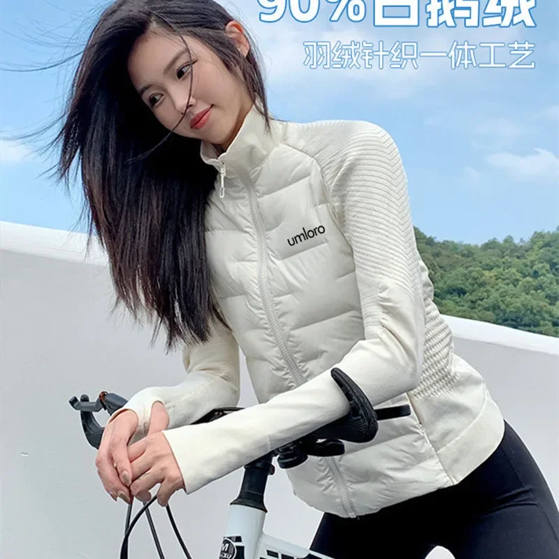 Thin Light Short Padded Jacket Anew Women's Golf Wear Winter High Quality Golf Jacket Yoga Sports Coat Women Clothes