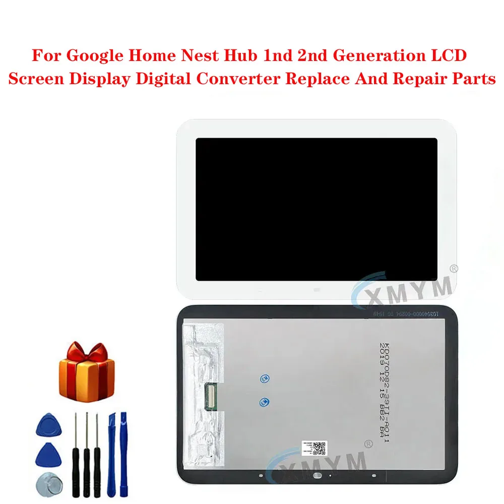 

For Google Home Nest Hub 1nd 2nd Generation LCD Screen Display Digital Converter Replace And Repair Parts