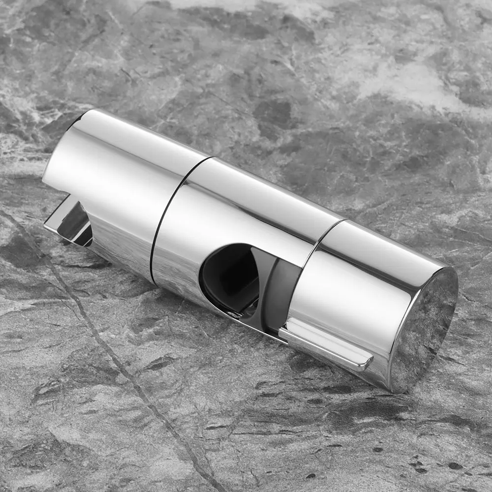 PC Shower Head Holder Adjustable Universal Slide Bar Shower Head Holder Replacement Easy To Install Bathroom Accessories
