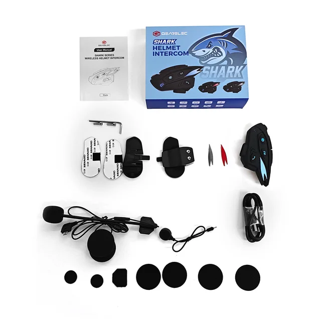 Bluetooth Headset Shark Bluetooth Helmet Helmet Bluetooth