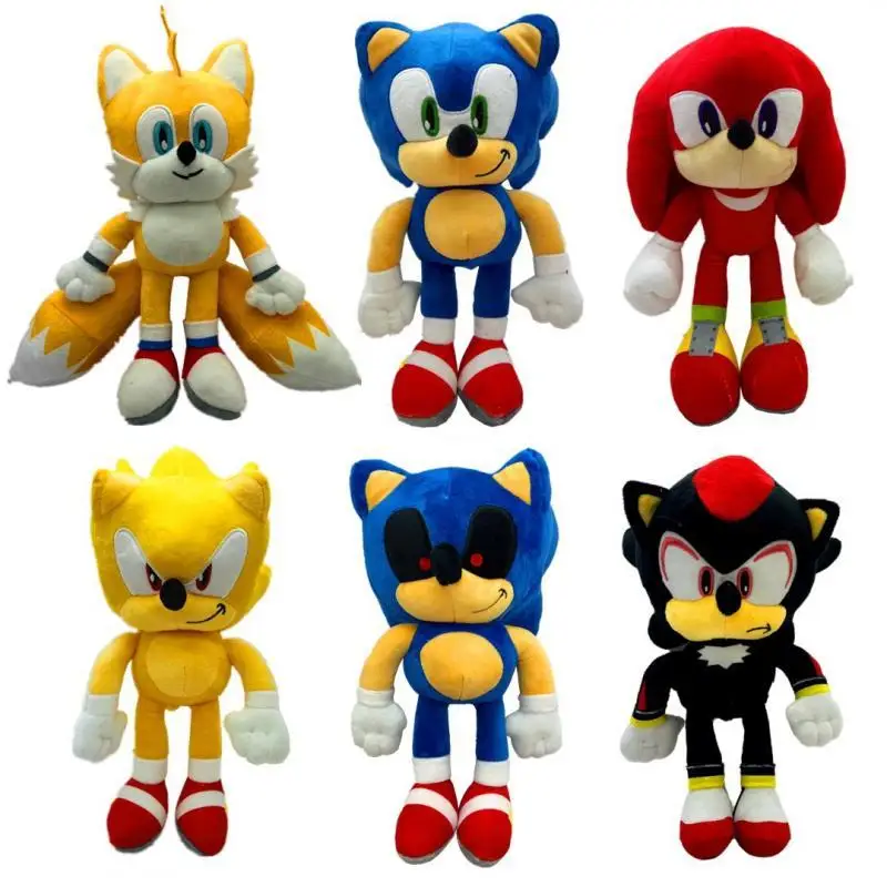 Boneca Super Sonic The Hedgehog para Crianças, Pelúcia Macia, Animal de  Desenho Kawaii, Almofada Miles Power, Fantoche, Brinquedos Festival, 25cm -  AliExpress