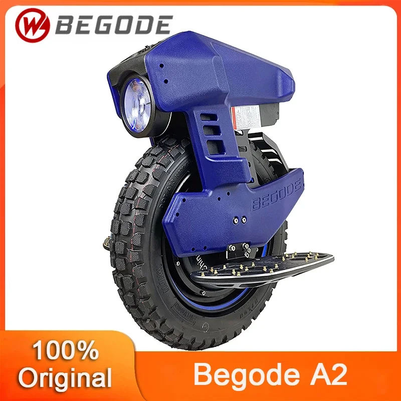 Begode-A2電動一輪車,オリジナル,1000W,最高速度53km, h, 15インチオフ