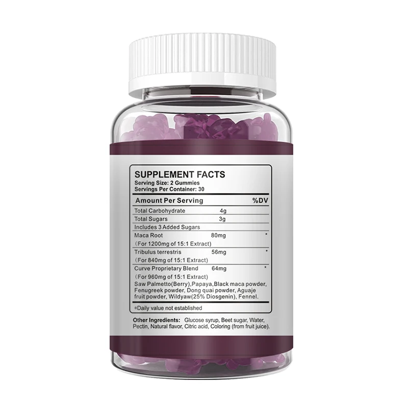 1 Bottle black Plus Maca Gummies To Help Lift Buttocks And Improve Appearance As A Health Food buttock enhancement pills