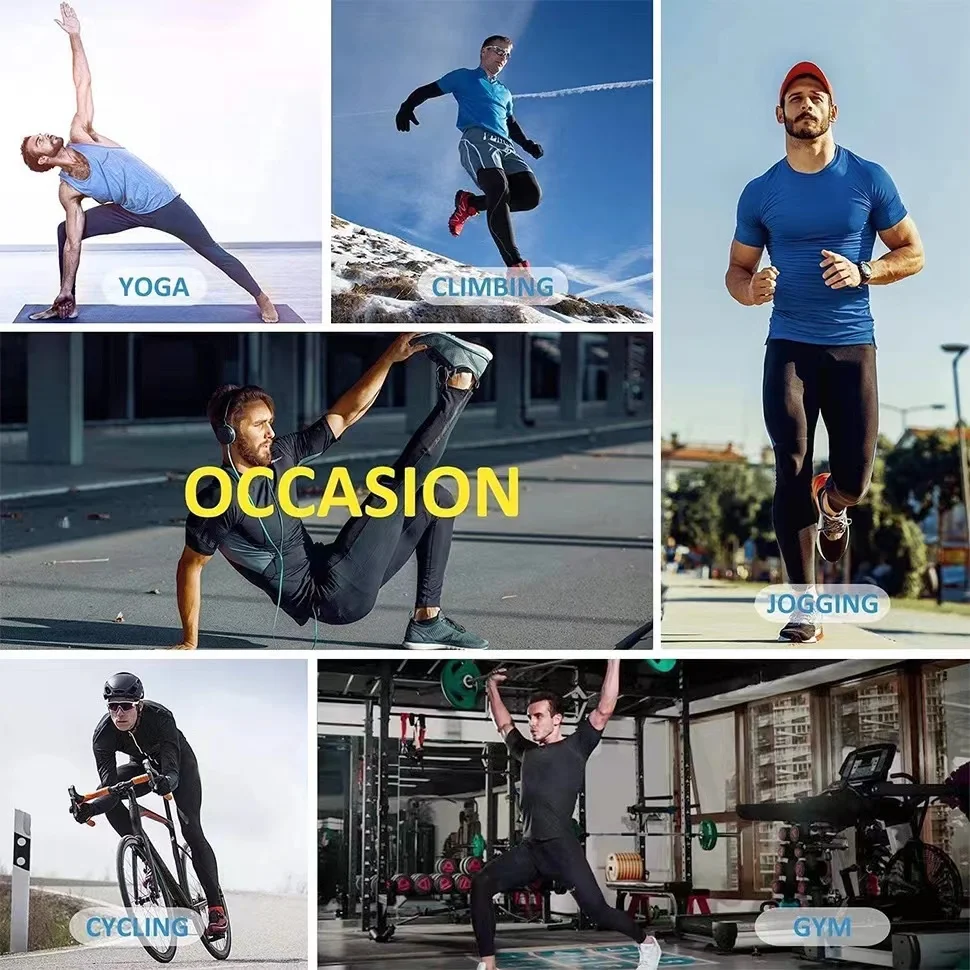 Camiseta deportiva de protección solar para hombre, camisa de compresión de manga larga, ropa de entrenamiento de segunda piel para correr, Rashgarda MMA - Imagen 6