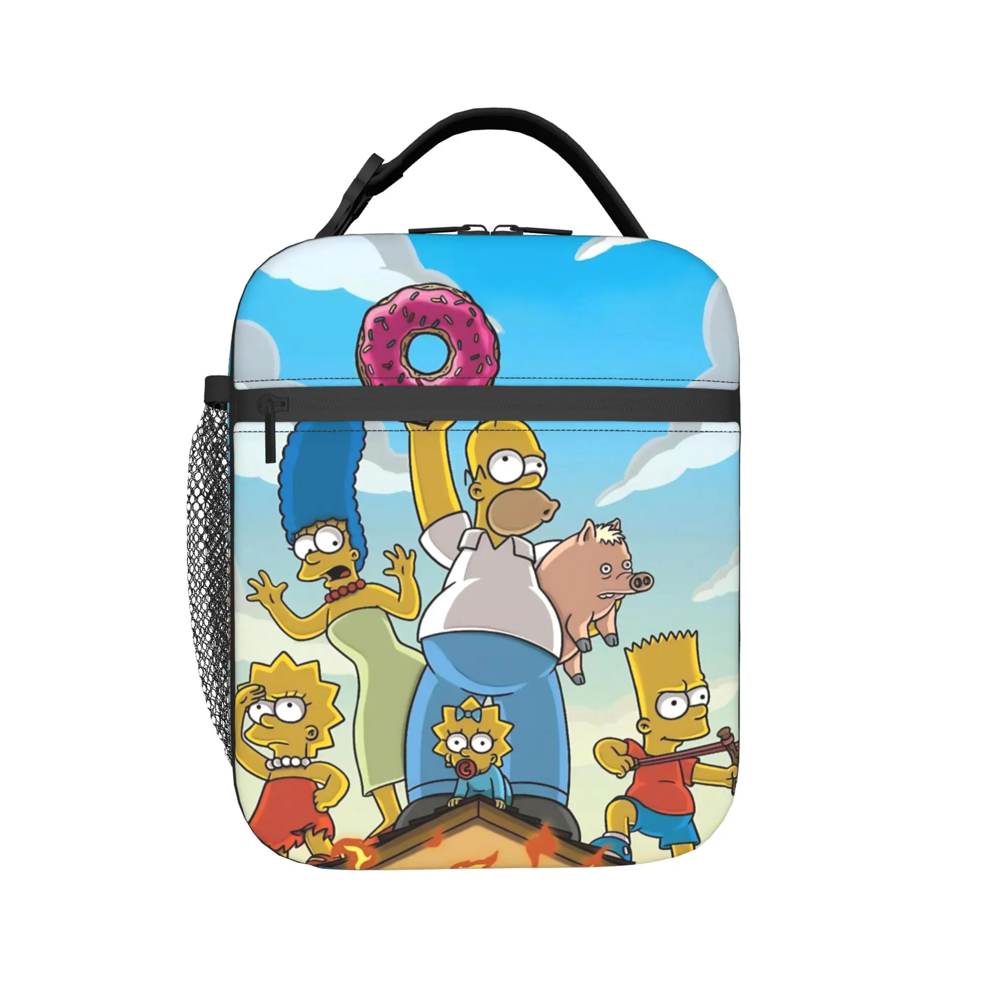 Anime Cartoon Insulated Lunch Box - Thermal Bento Cooler