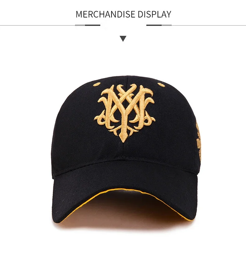 Totem bestickte Baseballkappe Mode Männer Frauen Caps Frühling und Sommer Snapback Hip Hop Hut verstellbare Flamme Sonnenschutz Hüte – Detail 3