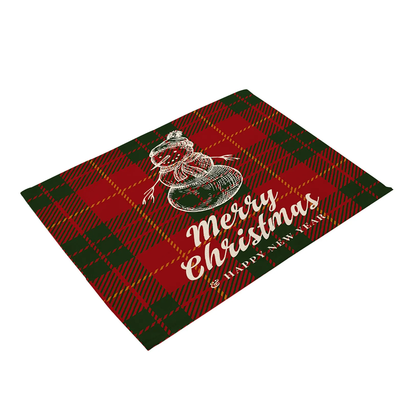 Christmas Placemats For Dining Table Christmas Holiday Place Mates for Tables round round Table