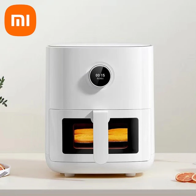 XIAOMI MIJIA-freidora de aire inteligente, 4L, sin aceite, 360 °, para  hornear, cocina, multifuncional, baja en aceite y ligera - AliExpress