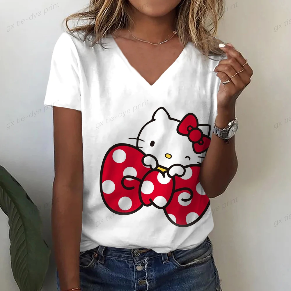 Hello Kitty Nautical T-shirts for Women