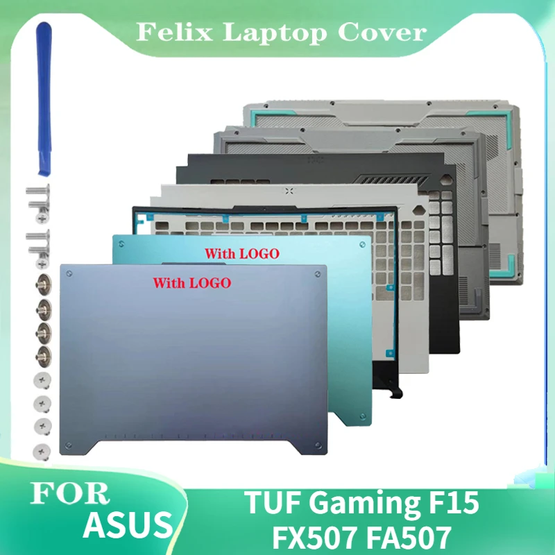 

NEW Laptops Case For ASUS TUF Gaming F15 FX507 FA507 Laptops LCD Back Cover/Front Bezel/Palmrest/Bottom Case