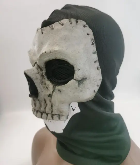 Game Call of Duty Simon Riley Ghost Skull Mask Full Face COD6