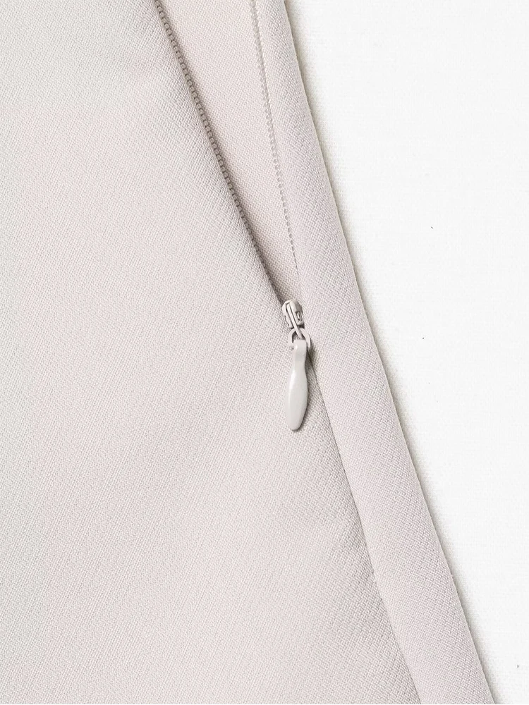 Autumn New Mini Skirt Shorts For Women Fashion Asymmetrical Elegant Metal Button Short Pants Ladies Office Commuting Clothes