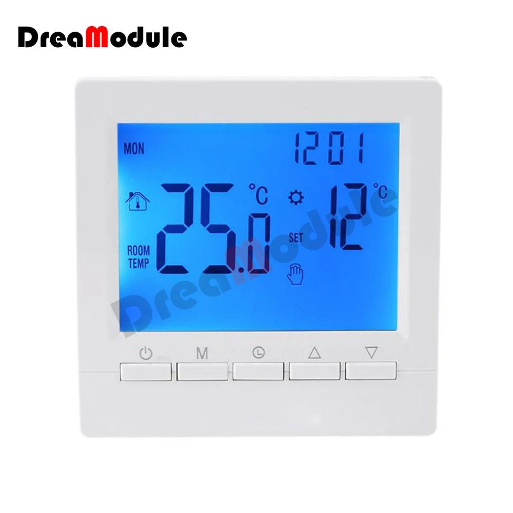 Battery Operated Smart Thermostat  Smart Thermostat Battery Powered - Lcd  Screen - Aliexpress