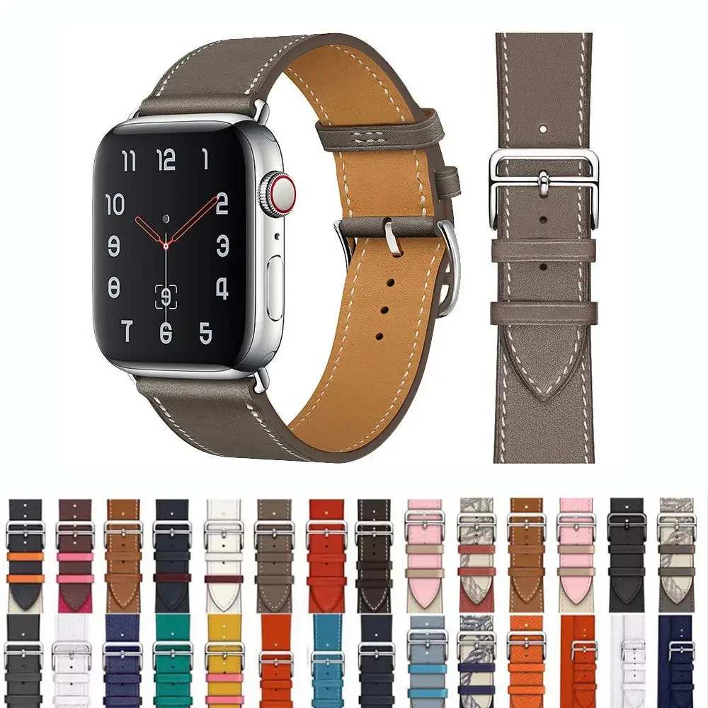 Premium Leather Watch Straps for Smartwatches – Sport Bracelet Collection
