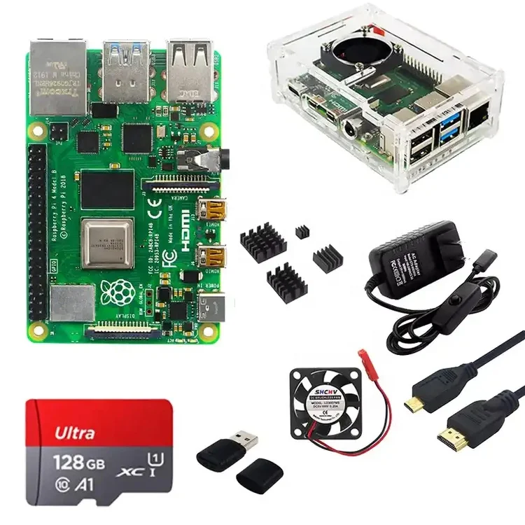 

Original RASPBERRY PI 4 Model b 8GB SDRAM Raspberry PI 4 MODEL B 8G Pi 3 b+