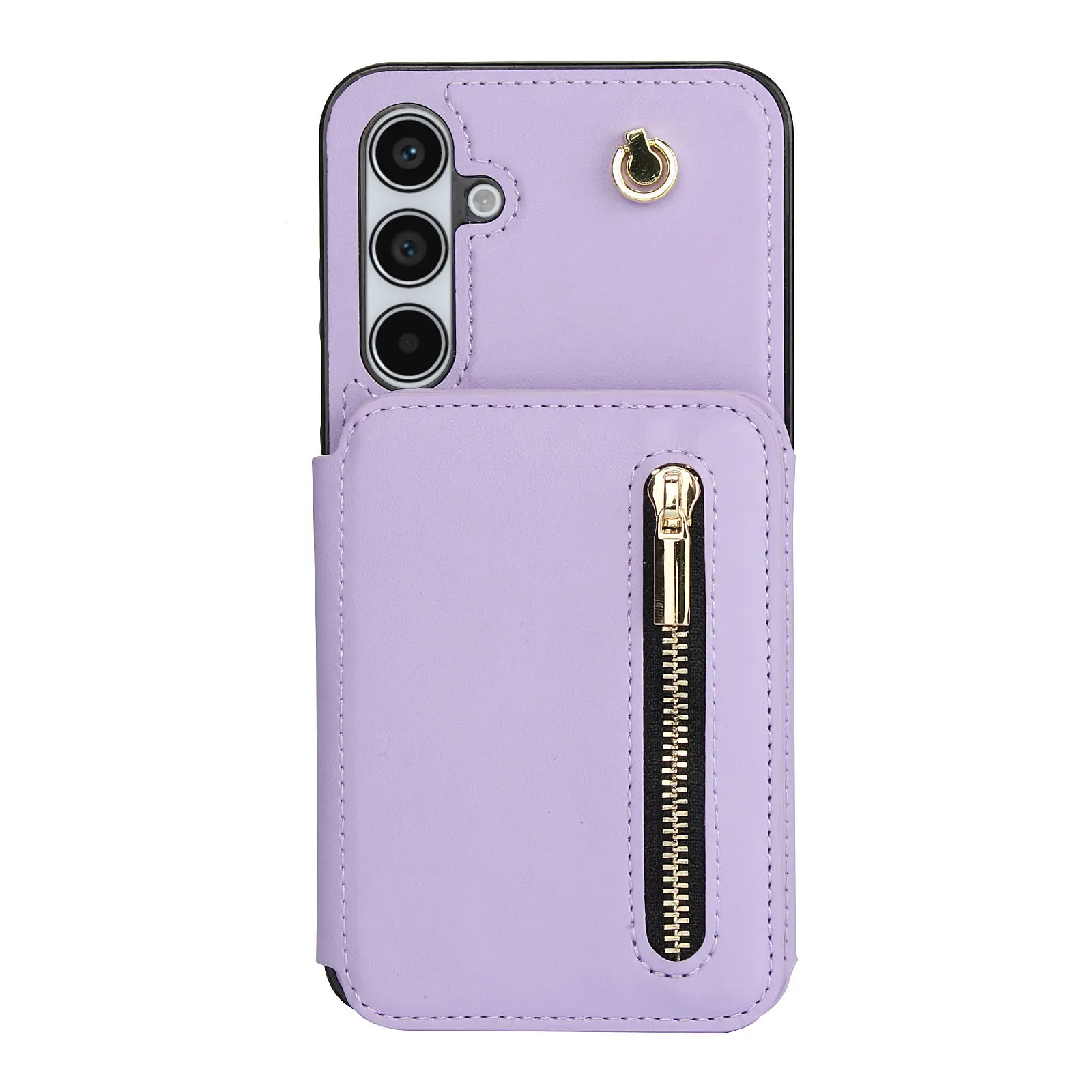 Zipper Wallet Purse Crossbody Case with Strap and Credit Card Holder