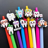 5/10/20pcs retractable ballpoint pen in candy color, featuring a fun dentist design, perfect for holiday parties and gifts 6