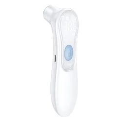 Premium Rechargeable Digital Pet Thermometer with Fast Read & Backlit LED Display for Animals and Veterinary Use (Rechargeable)