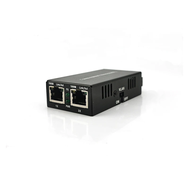 Mini Gigabit 10/100/1000M A/B SC Single Fiber Ethernet Fiber Optic Switch Media Converter Optical Fiber Transceiver 1 piece