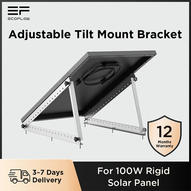 EcoflowAdjustableTiltMountBracket28inches090EasytoInstall