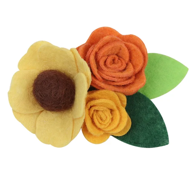 2022 New Chiffon Flower Hair Clips Pins Accessories Cute Hair Clips Pins for Baby Girls Toddlers Hairpin Kids заколка для волос 14